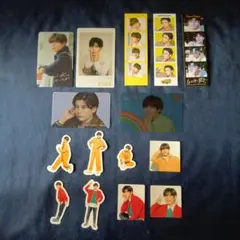 なにわ男子 長尾謙杜 フレークシール フォトカード