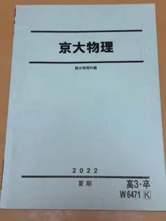 京大物理 2022 夏期 W 6471