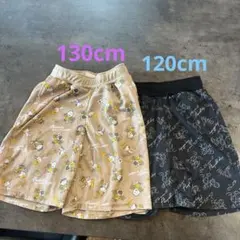 スヌーピー　ミッキーマウス　ハーフパンツ　120cm 130cm