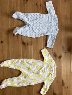 Baby Gap Vitaminsロンパース　0-6ヶ月 50-60cm 2枚