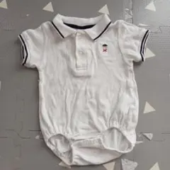 Cottoli ポロロンパース ホワイト