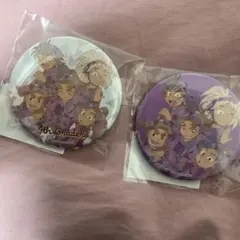 忍たま乱太郎 4年生 四年生 プリズムパターン 缶バッジ 特典 購入特典