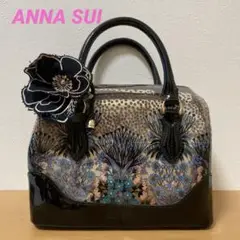 ANNA SUIビニールショルダーバッグ付属:飾り付き