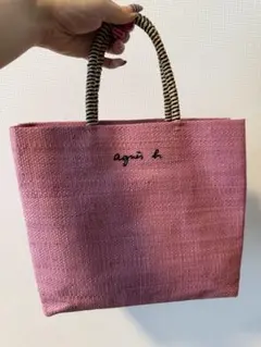 アニエス・ベー ラフィアトートバッグ かご マダガスカル　IENA別注 未使用 IENA(イエナ)の「【AGNES.B/アニエス・ベー】MADAGASCAR RAFFIA