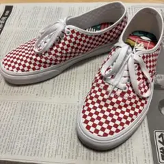 VANS チェッカーフラッグ スニーカーのサムネイル
