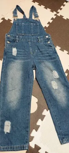 SHEIN ダメージサロペット　120