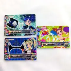 希少　平成レトロ　アイカツ　カード　PS　3枚セット