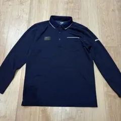 PUMA プーマ 長袖ポロシャツ XL ネイビー ゴルフ ストレッチのサムネイル