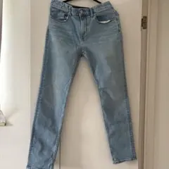 ライトブルー スキニーデニム　GU