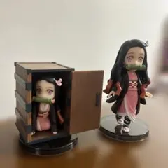 鬼滅の刃　木箱からねずこ　竈門ねずこ　ワーコレ 2点