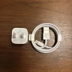 新品★iPhone 純正品 ACアダプター5V＋USBライトニングケーブル1m