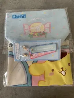 サンリオ　一番くじ　シナモロール　ポチャッコ　ポムポムプリン