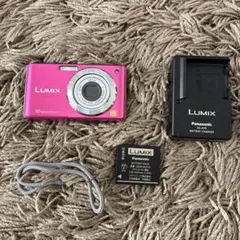 LUMIX DMC-BCF10 ピンク 16MP - メルカリ