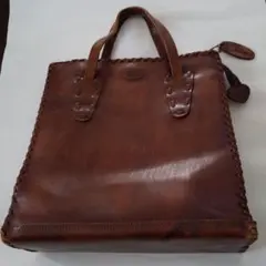 ★★IBIZA★ブラウン系★本革トートバッグ