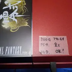 PS4本体 ファイナルファンタジー零式