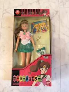 【当時物・未使用】セーラームーンR セーラーチーム ジュピター 人形 バンダイ