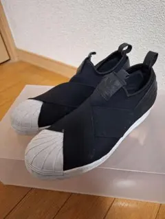 adidas スーパースタースリッポン 25.0cm