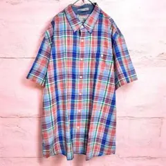 we0552 L.L.Bean Shirt, Short Sleeve,XL