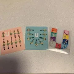 NiziU アルバム特典 ステッカー 3枚セット