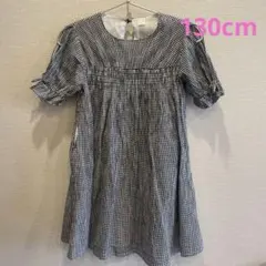 apres les cours チェックワンピース 130cm
