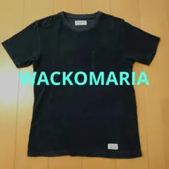 WACKO MARIA ポケットTシャツ ネイビー M　定価1万2千円のサムネイル