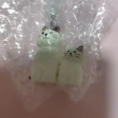 デコレ　コンコンブル　親子　蚊遣り＆火消しマスコット　みけねこ　猫