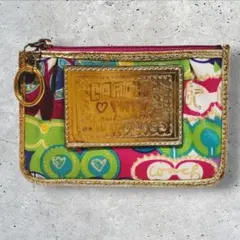 中古【 COACH 】コーチ POPPY キーケース フラグメントケース