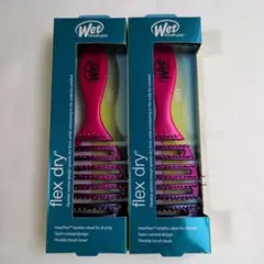 Wet Brush Pro flex dry ヘアブラシ 2個セット