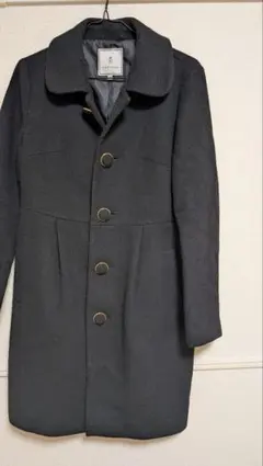 ROPÉ PICNIC ブラック ロングコート 40