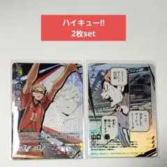 ハイキュー バボカ 最強の挑戦者 月島 頂 山口 頂P 2枚セット