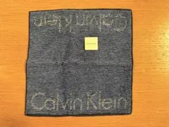 Calvin Klein ハンカチ タオル地 ネイビーのサムネイル