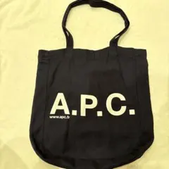 A.P.C. コットンキャンバストートバッグ　非売品　紺色