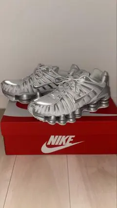 2026年最新】Nike shox tl シルバーの人気アイテム - メルカリ