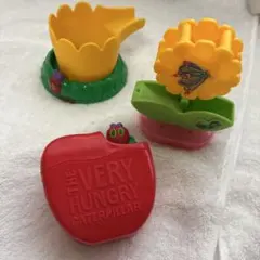 はらぺこあおむし　ハッピーセット　おもちゃ　3個