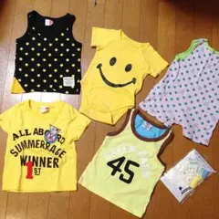 引越しセール！新品☆ 超特価！70〜80㎝ 6点セット Tシャツ ロンパース
