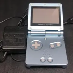 ゲームボーイアドバンスSP パールブルー 本体+純正充電器