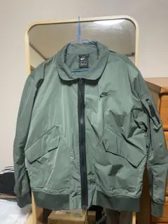 Nike ナイロンジャケット Lサイズ オリーブグリーン