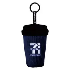 ハッピーくじ　セブンイレブン　B賞　ぬいぐるみチャーム　青色