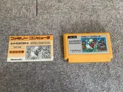 スーパーマリオブラザーズ 取扱説明書付き　ファミコンソフト