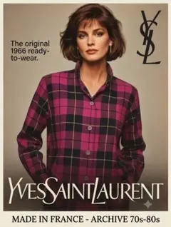 2026年最新】YVES SAINT LAURENT rive gauche レディース 長袖 シャツ 