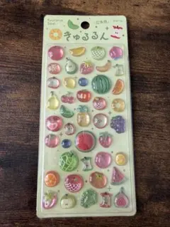 【おすそ分け】‼️正規品‼️BGM きゅるるんシール フルーツ