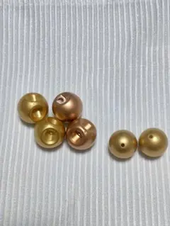 32【ハンドメイド資材】鈴丸と丸玉　まとめ売り　パーツ