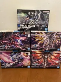 デスティニーspec2 ゼウスシルエット　RG アカツキ 他計6点セット デスティニーspec2 ゼウスシルエット RG アカツキ 他計6点セット