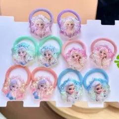 アナと雪の女王 ヘアゴム 10個セット