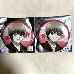 銀魂 吉原大炎上 ロフト LOFT 沖田総悟 缶バッジ ヨリ 2点セット 着物