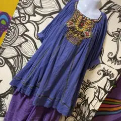 11-12❤️刺繍 チュニック エスニック アジアン