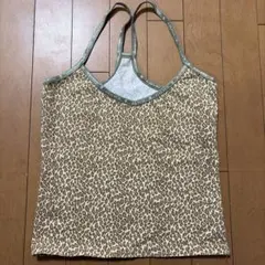 ALBA ROSA レオパード柄 タンクトップ