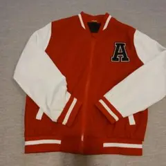 美品　薄手ジャンパー　レッド