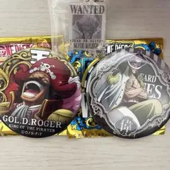 輩缶バッジ ロジャー 白ひげ レイリー キーホルダー