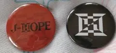 J--HOPE バッジ 2個セット